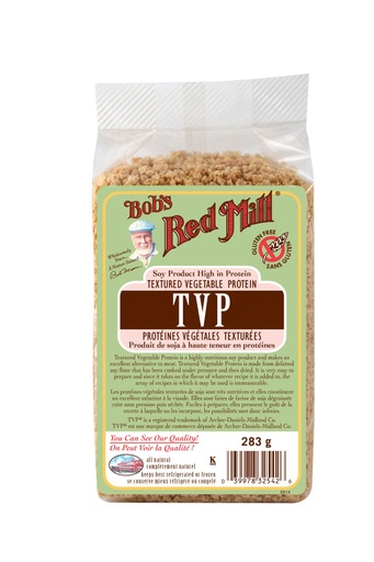 Textured vegetable protein - canadian - 283g - front