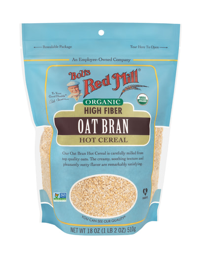 Organic Oat Bran - Front