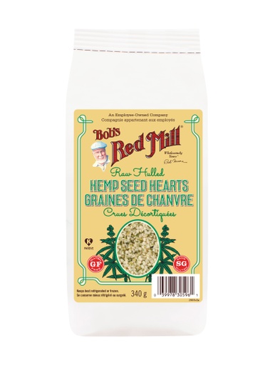 Hulled hemp seed - canadian - 340g - front