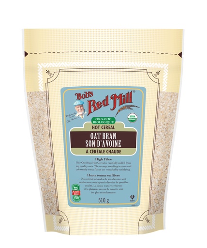 Organic Oat Bran- Canadian- 510g