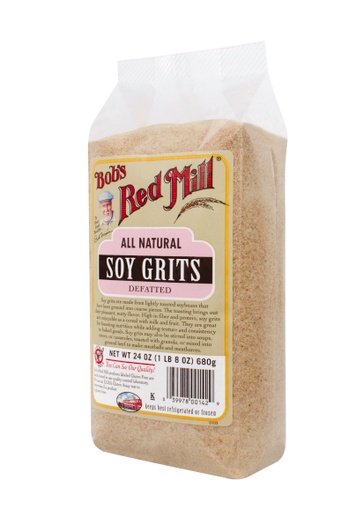 Soy grits defatted - side