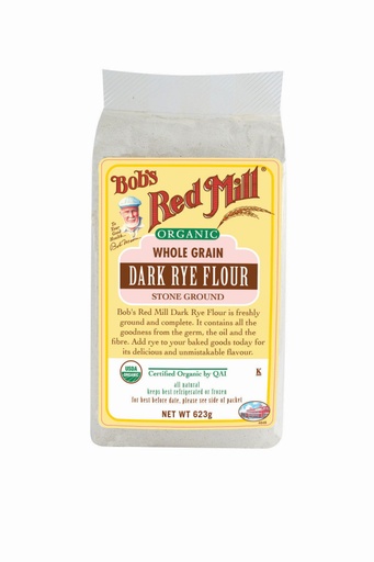 Og dark rye flour - australia - front