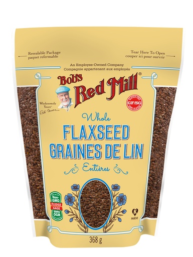 Flaxseeds Brown- Canadian 368g front