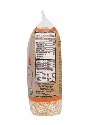 Organic White quinoa grain - rs