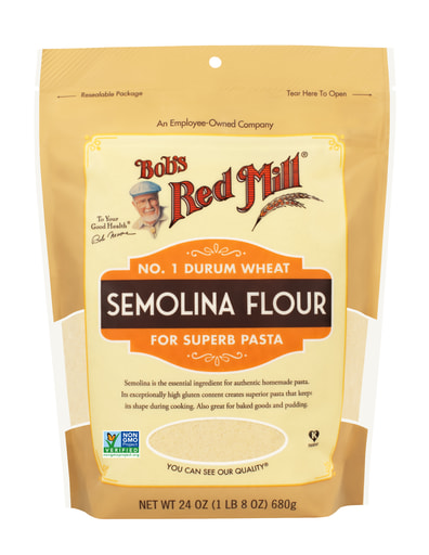 Semolina Flour - Front