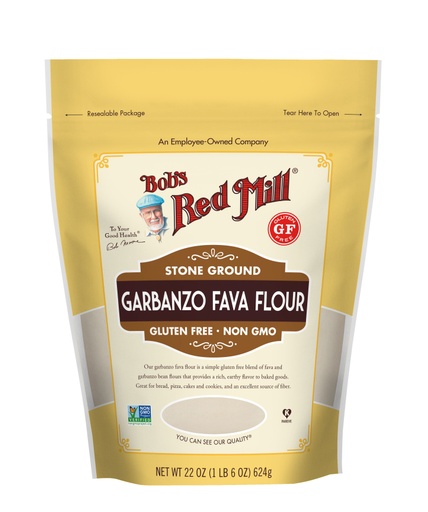 Gluten Free Garbanzo Fava Flour- front