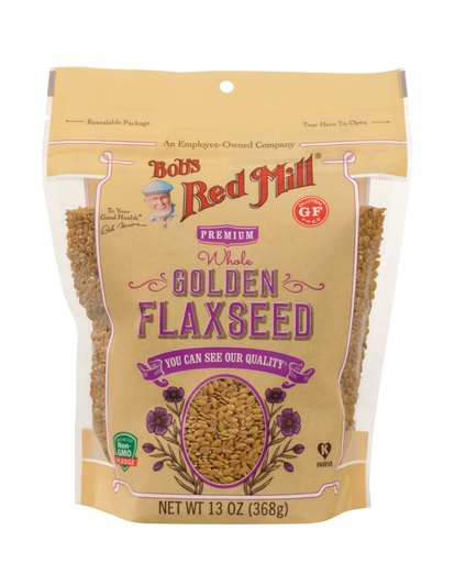 Golden Flaxseeds- front