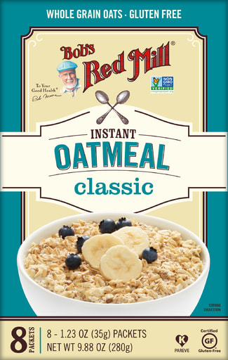 Classic Oatmeal Packets - Case Front