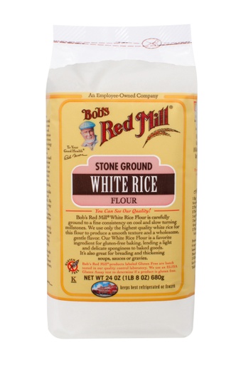 Rice flour white - front