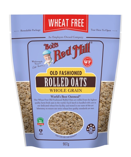 Gluten Free Regular Rolled Oats- AU- front