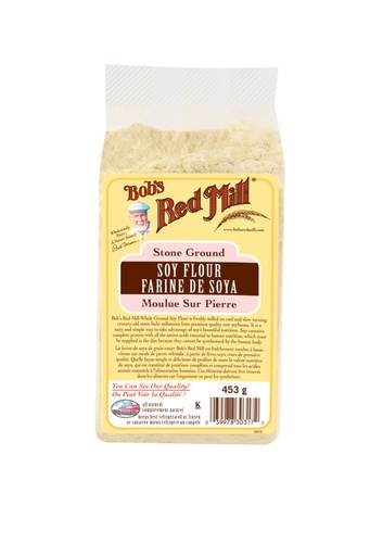 Soy flour - canadian - 453g - front