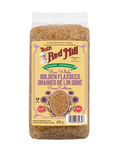 OG Golden flaxseed - canadian - 680g - front