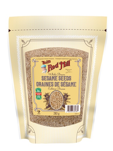 Brown Sesame Seeds - 283g - SUP - front - canadian