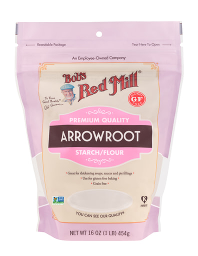 Arrowroot Starch - Front