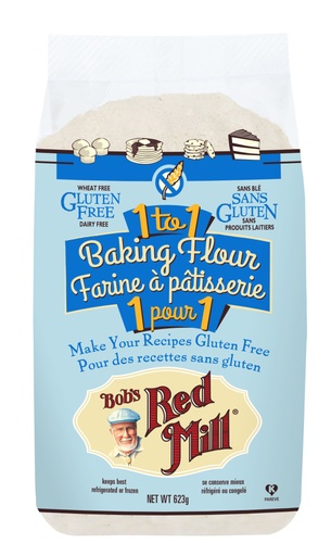 Gf 1-to-1 baking flour - 623g - canadian - front