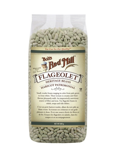 Flageolet beans - canadian - front