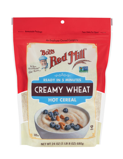 Creamy Wheat Hot Cereal - Front