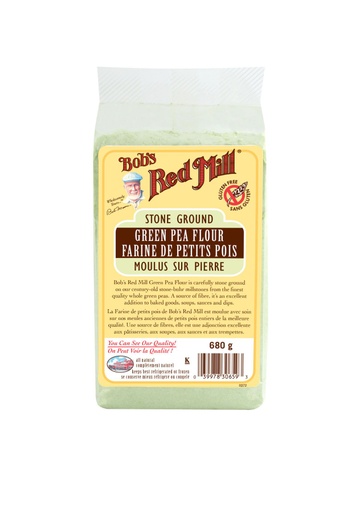 Green pea flour - canadian - 680g - front