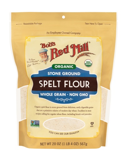 Organic Spelt Flour - Front