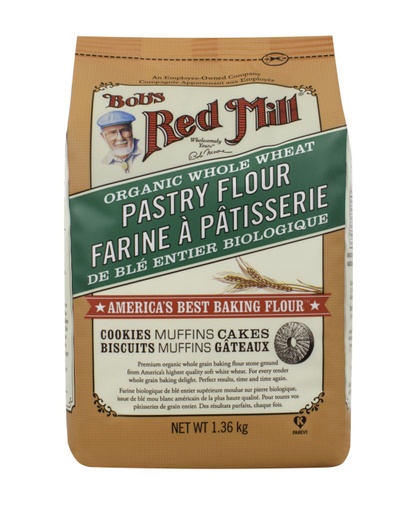 OG Whole wheat pastry flour - 1.36kg - canadian - front