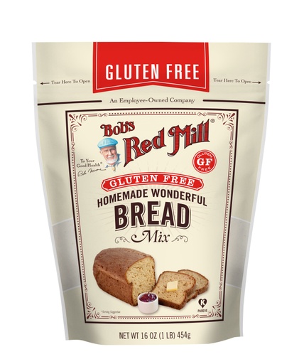 Gluten Free Homemade Wonderful Bread Mix - front