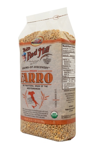 Organic Farro - side