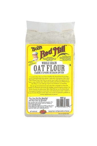 Oat flour - 623g - canadian - front