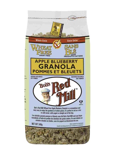 WF Granola apple blueberry - canadian - front